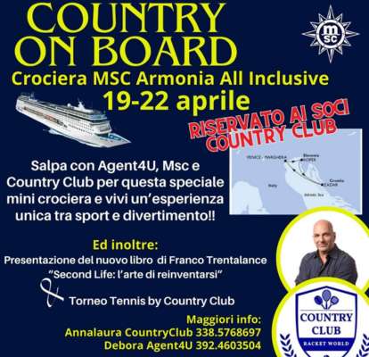 COUNTRY ON BOARD - Country Club Bologna