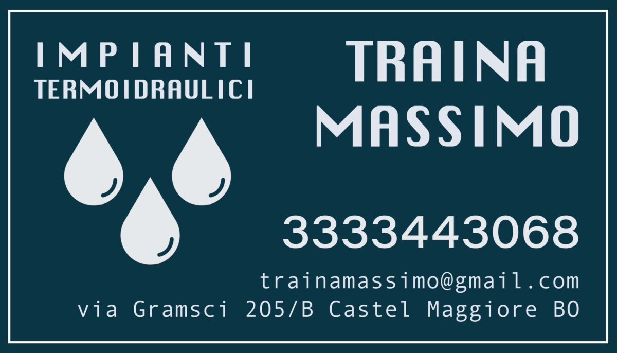MASSIMO TRAINA – IMPIANTI IDRAULICI - Country Club Bologna
