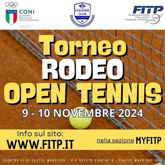 Torneo Rodeo Open Tennis - Country Club Castel Maggiore