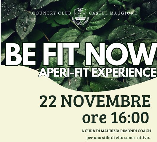 BE FIT NOW - Country Club Castel Maggiore