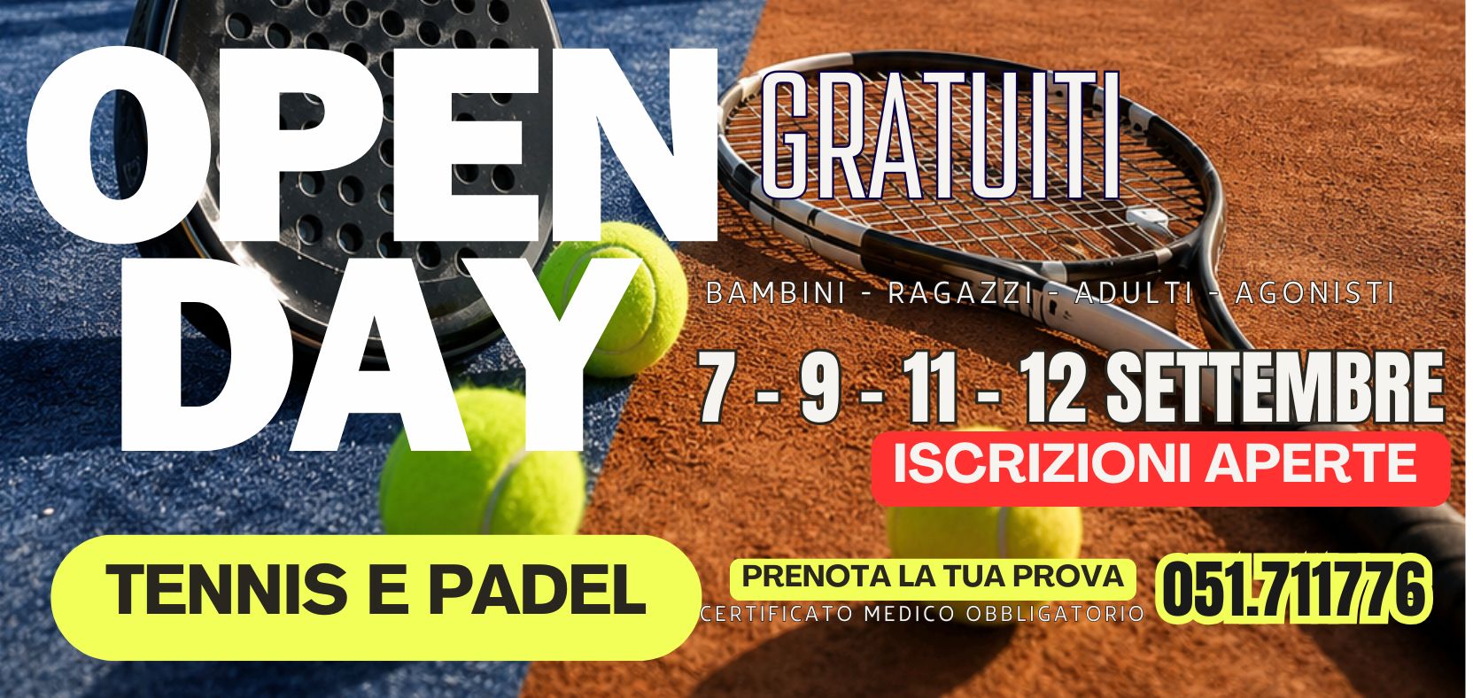 OPER DAY GRATUITI - Country Club Castel Maggiore